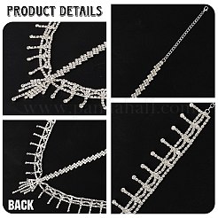 Кепка из сетки со стразами&nbsp;AJEW-WH20017-82S