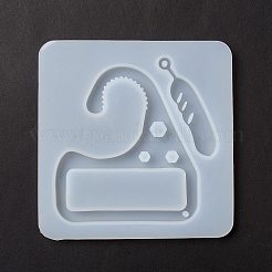 Силиконовые Молды для кулонов в форме перьев и ручек&nbsp;DIY-F114-13