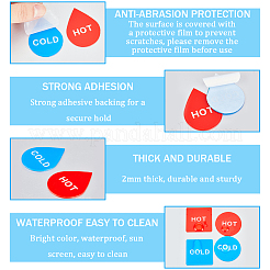 12шт 6 стиля акриловые публичные знаки&nbsp;AJEW-CP0007-37