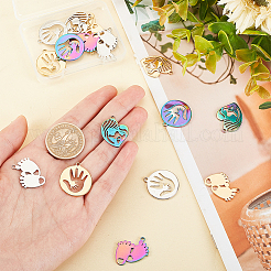 18 шт. 9 подвески из нержавеющей стали 304&nbsp;STAS-DC0010-71