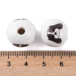 Bois perles européennes&nbsp;WOOD-G021-01A
