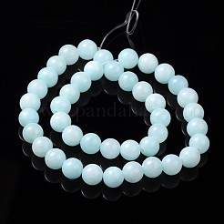 Chapelets de perles en jade jaune naturel&nbsp;X-JBR10mm-4