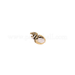 Schlangenmanschettenring&nbsp;LS-RJEW-WH0001-04