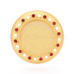 Base de bague ajustable en alliage&nbsp;MAK-T012-10G