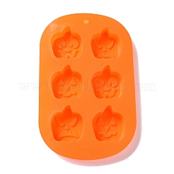 Stampi in silicone alimentare per decorazione torta di zucca a tema Halloween&nbsp;DIY-E067-03