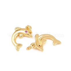 Латунные микро проложить кубического циркония подвески&nbsp;KK-F927-13A-01G