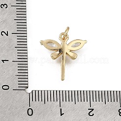 Messing micro pave klare zirkonia anhänger&nbsp;CU-L001-09G-03