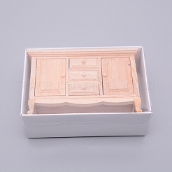 Décorations pour la maison en bois naturel&nbsp;DJEW-WH0010-01