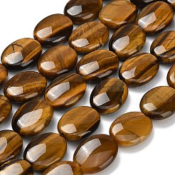 Природных тигровый глаз бисер нитей&nbsp;G-B178-E01-20x15mm