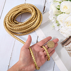 5 м плетеный круглый шнур из искусственной кожи для украшений&nbsp;OCOR-GF0004-96B-03