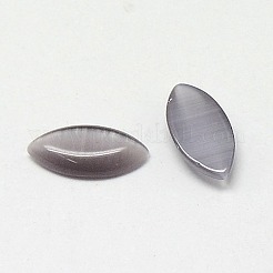 Кабошоны кошачьего глаза&nbsp;CE-J004-7x15mm-10