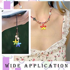 7шт 7 цвета подвески ручной работы лэмпворк&nbsp;LAMP-CJ0002-75