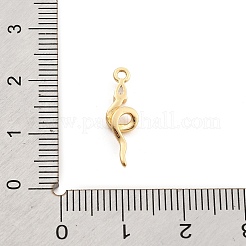 Ottone micro spianare pendenti zirconi&nbsp;LS-KK-M321-01E-G01
