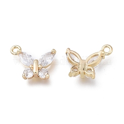 Кулоны из латуни с прозрачным фианитом&nbsp;X-ZIRC-H101-04G