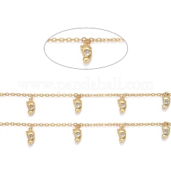 Catene portacavi in ottone fatte a mano&nbsp;CHC-I036-22G