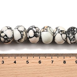 Синтетических нитей бирюзовые бусы&nbsp;G-F791-E01-02B