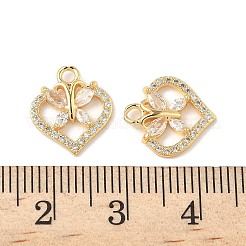 Латунные микро проложить кубического циркония подвески&nbsp;KK-D373-01E-G