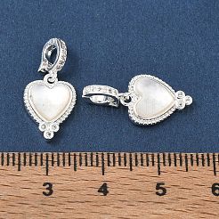 Messing micro pave klare zirkonia anhänger&nbsp;CU-CBA746B-02S