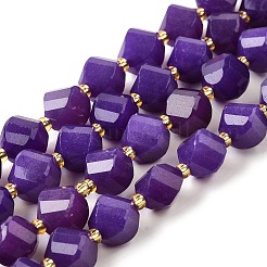 Нити бусин из натурального кварца окрашенные&nbsp;G-U023-A02-13