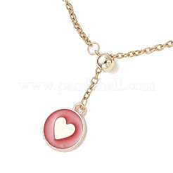 Регулируемые браслеты-слайдеры из нержавеющей стали 304 с якорной цепочкой.&nbsp;BJEW-JB13290