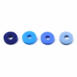 Handgemachte Fimo-Perlen Stränge&nbsp;CLAY-R089-6mm-T02B-31