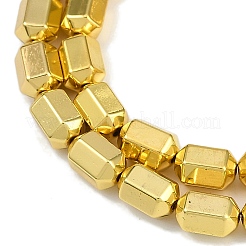 Гальванические нити из синтетических немагнитных гематитовых бусин&nbsp;G-G174-C01-01