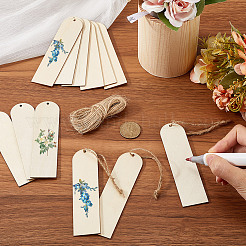 Наборы для изготовления деревянных закладок своими руками&nbsp;WOOD-SP0001-21A