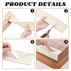 Пенопластовая теплоизоляция хлопковая противоударительная полоса&nbsp;DIY-WH0591-154C
