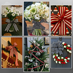 10 ярд односторонней бархатной ленты&nbsp;SRIB-PH0001-68A