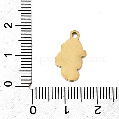 Подвески из нержавеющей стали 304 с эмалью&nbsp;STAS-I336-05G-03