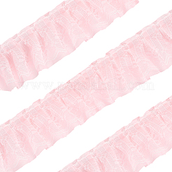 5 ярд двойной полиэстеровой кружевной отделки для украшения шитья&nbsp;OCOR-GF0005-06B