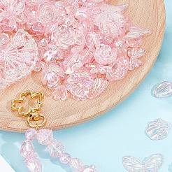 200 г прозрачных акриловых бусин&nbsp;OACR-SP0001-86B