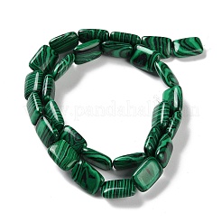 Chapelets de perles en malachite synthétique&nbsp;G-K357-D11-01
