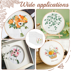 Хлопчатобумажная ткань для вышивки&nbsp;LS-DIY-WH0502-46