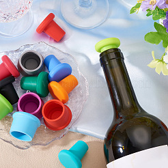 14шт. 14-х видов силиконовая пробка для бутылки&nbsp;AJEW-TA0002-54