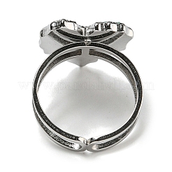 Offene Manschettenringe aus Edelstahl 304&nbsp;RJEW-C079-01P