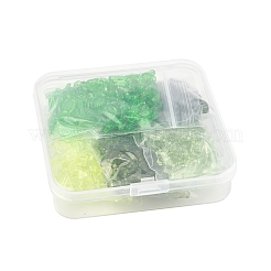 800шт 5 цвета прозрачные акриловые подвески&nbsp;TACR-FS0001-56