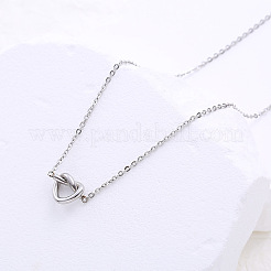 Ожерелья с подвеской в виде сердца из нержавеющей стали для женщин&nbsp;IT1391