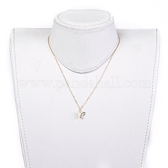 Colliers pendentif papillon en laiton&nbsp;X-NJEW-JN02677