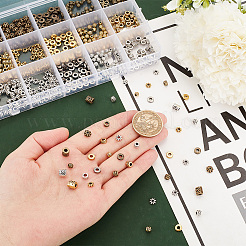 900шт 18 стиля тибетский стиль сплава бусин-разделителей наборы&nbsp;TIBEB-PH0005-12