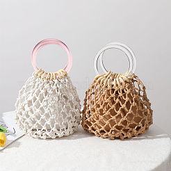 8 Stück 4 Farben Plastiktütengriffe&nbsp;DIY-CL0001-69