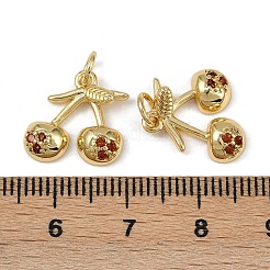 Латунные микро проложить кубического циркония подвески&nbsp;KK-I358-061G-B