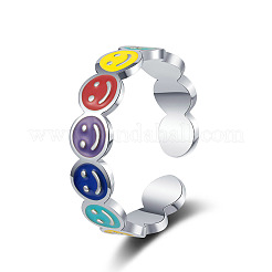 Латунные открытые манжеты для женщин&nbsp;RJEW-R005-03P