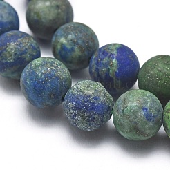 Fili di perline naturali di crisocolla e lapislazzuli&nbsp;G-I254-02A