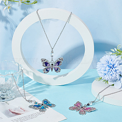 3 шт. подвеска из сплава бабочки&nbsp;HJEW-PH02100