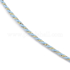 Fabrication de colliers en cordon tressé en nylon de 2 mm&nbsp;MAK-A019-02G-19