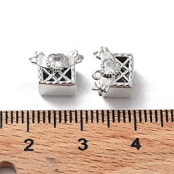 Стойки обшивки латунь микро проложить Циркон подвеску&nbsp;KK-K333-86P