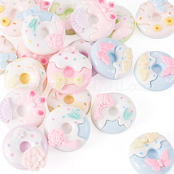 20 Stück undurchsichtige Harz-Decoden-Cabochons&nbsp;RESI-TADJ0001-20