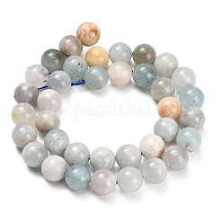 Natürliche Aquamarin Perlen Stränge&nbsp;X-G-F591-29B-10mm-01
