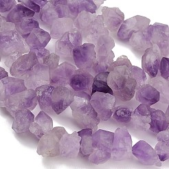 Brins de perles d'améthyste druzy brutes et naturelles&nbsp;GG-CBAC61B-A01-01